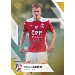 2022/23 Sportzoo Fortuna Liga 2. série #321 Václav Svoboda Gold xx/99