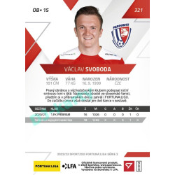 2022/23 Sportzoo Fortuna Liga 2. série #321 Václav Svoboda