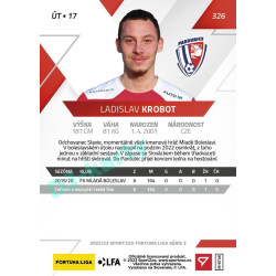 2022/23 Sportzoo Fortuna Liga 2. série #326 Ladislav Krobot