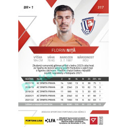 2022/23 Sportzoo Fortuna Liga 2. série #317 Florin Nita