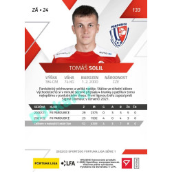 2022/23 Sportzoo Fortuna Liga 1. série #133 Tomáš Solil