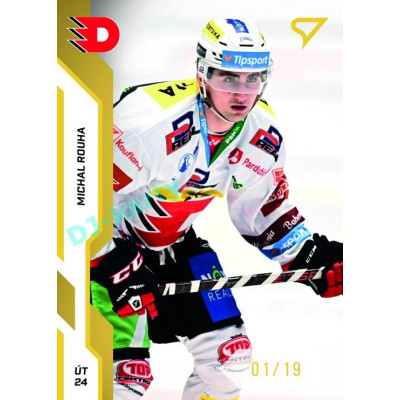 2022/23 Sportzoo ELH 2. série #299 Michal Rouha Gold xx/19
