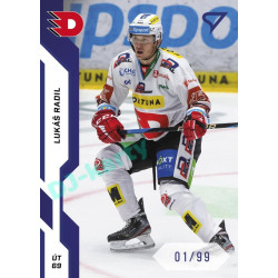 2022/23 Sportzoo ELH 1. série #104 Lukáš Radil Blue xx/99