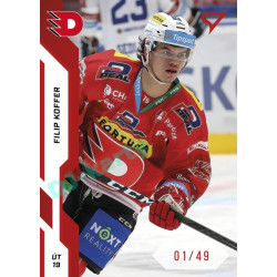 2022/23 Sportzoo ELH 1. série #099 Filip Koffer Red xx/49