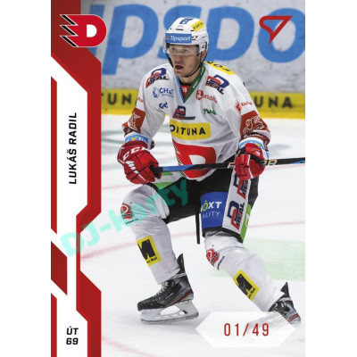 2022/23 Sportzoo ELH 1. série #104 Lukáš Radil Red xx/49