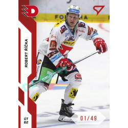 2022/23 Sportzoo ELH 1. série #107 Robert Říčka Red xx/49