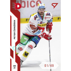 2022/23 Sportzoo ELH 1. série #093 Peter Čerešňák Red xx/49