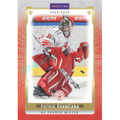 2024/25 Goal Cards Maxa liga 1. série #FMI-01 Patrik Švančara Parallel 1of40
