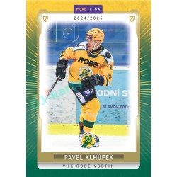 2024/25 Goal Cards Maxa liga 1. série #VSE-13 Pavel Klhůfek Parallel 1of40