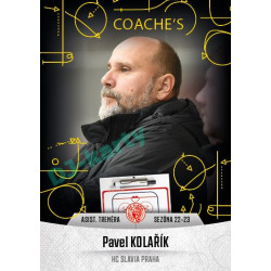 2022/23 Goal Cards Chance Liga 1. série #13 Pavel Kolařík Coach´s