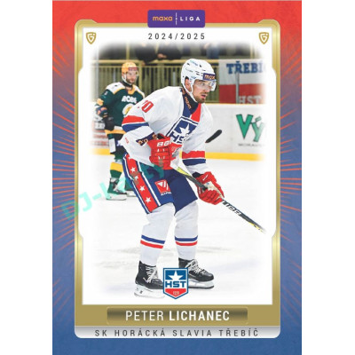 2024/25 Goal Cards Maxa liga 1. série #TRE-22 Peter Lichanec Parallel 1of15