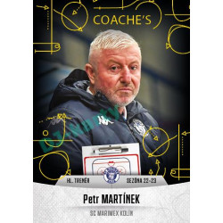 2022/23 Goal Cards Chance Liga 1. série #15 Petr Martínek Coach´s