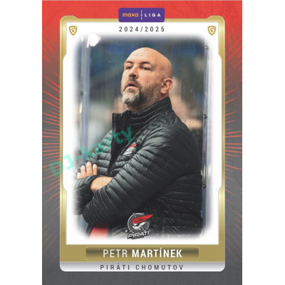 2024/25 Goal Cards Maxa liga 1. série #CHOM-26 Petr Martínek Parallel 1of15