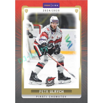 2024/25 Goal Cards Maxa liga 1. série #CHOM-09 Petr Ulrych Parallel 1of15
