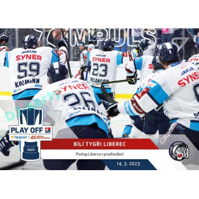 2022/23 Sportzoo ELH Extended #PM-08 Bílí Tygři Liberec Play Off Moments