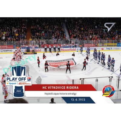 2022/23 Sportzoo ELH Extended #PM-20 HC Vítkovice Ridera Play Off Moments