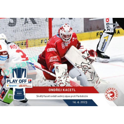 2022/23 Sportzoo ELH Extended #PM-21 Ondřej Kacetl Play Off Moments