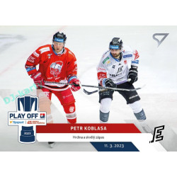 2022/23 Sportzoo ELH Extended #PM-03 Petr Koblasa Play Off Moments