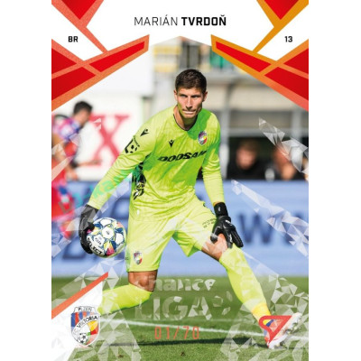 2024/25 Sportzoo Chance Liga 2. série #221 Marián Tvrdoň Copper Diamond xx/70