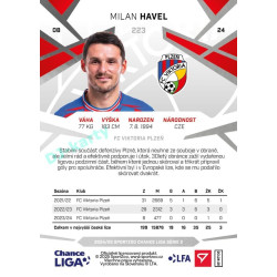 2024/25 Sportzoo Chance Liga 2. série #223 Milan Havel