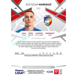 2024/25 Sportzoo Chance Liga 2. série #225 Svetozar Marković