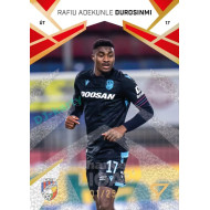 2024/25 Sportzoo Chance Liga 2. série #230 Rafiu Adekunle Durosinmi Gold Glitter xx/25