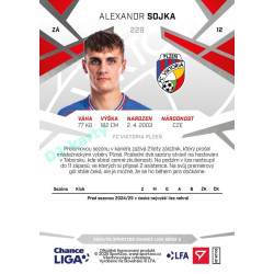 2024/25 Sportzoo Chance Liga 2. série #229 Alexandr Sojka