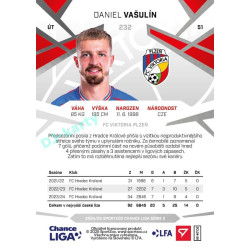 2024/25 Sportzoo Chance Liga 2. série #232 Daniel Vašulín