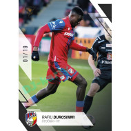 2022/23 Sportzoo Fortuna Liga 2. série #208 Rafiu Durosinmi Black xx/19