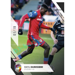 2022/23 Sportzoo Fortuna Liga 2. série #208 Rafiu Durosinmi Black xx/19