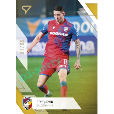2022/23 Sportzoo Fortuna Liga 2. série #203 Erik Jirka Gold xx/99