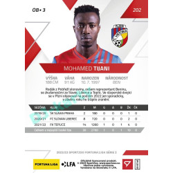 2022/23 Sportzoo Fortuna Liga 2. série #202 Mohamed Tijani