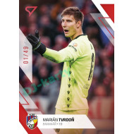 2022/23 Sportzoo Fortuna Liga 2. série #199 Marián Tvrdoň Red xx/49