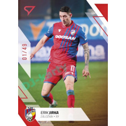 2022/23 Sportzoo Fortuna Liga 2. série #203 Erik Jirka Red xx/49