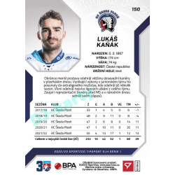 2022/23 Sportzoo ELH 1. série #150 Lukáš Kaňák