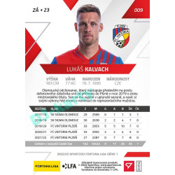 2022/23 Sportzoo Fortuna Liga 1. série #009 Lukáš Kalvach