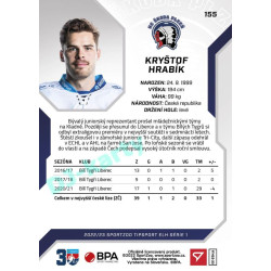 2022/23 Sportzoo ELH 1. série #155 Kryštof Hrabík