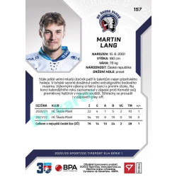 2022/23 Sportzoo ELH 1. série #157 Martin Lang