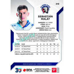 2022/23 Sportzoo ELH 2. série #319 Sebastián Malát