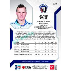 2022/23 Sportzoo ELH 2. série #320 Jakub Pour