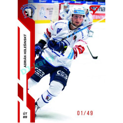 2022/23 Sportzoo ELH 2. série #318 Adrián Holešinský Red xx/49