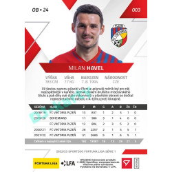 2022/23 Sportzoo Fortuna Liga 1. série #003 Milan Havel