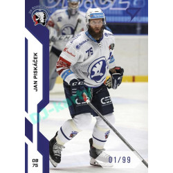 2022/23 Sportzoo ELH 1. série #151 Jan Piskáček Blue xx/99