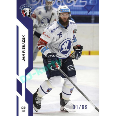 2022/23 Sportzoo ELH 1. série #151 Jan Piskáček Blue xx/99