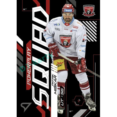 2024/25 Sportzoo ELH 2. serie #PS-52 Patrik Miškář Powerplay Squad