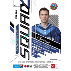 2024/25 Sportzoo ELH 2. serie #PS-54 Jan Košťálek Powerplay Squad