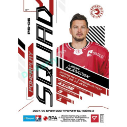 2024/25 Sportzoo ELH 2. serie #PS-06 Libor Hudáček Powerplay Squad