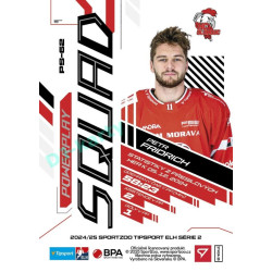 2024/25 Sportzoo ELH 2. serie #PS-62 Petr Fridrich Powerplay Squad