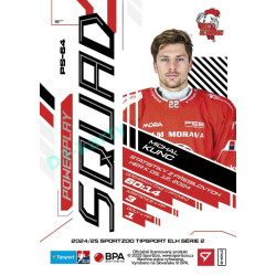 2024/25 Sportzoo ELH 2. serie #PS-64 Michal Kunc Powerplay Squad