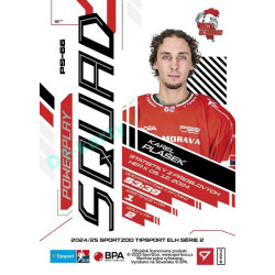 2024/25 Sportzoo ELH 2. serie #PS-66 Karel Plášek Powerplay Squad